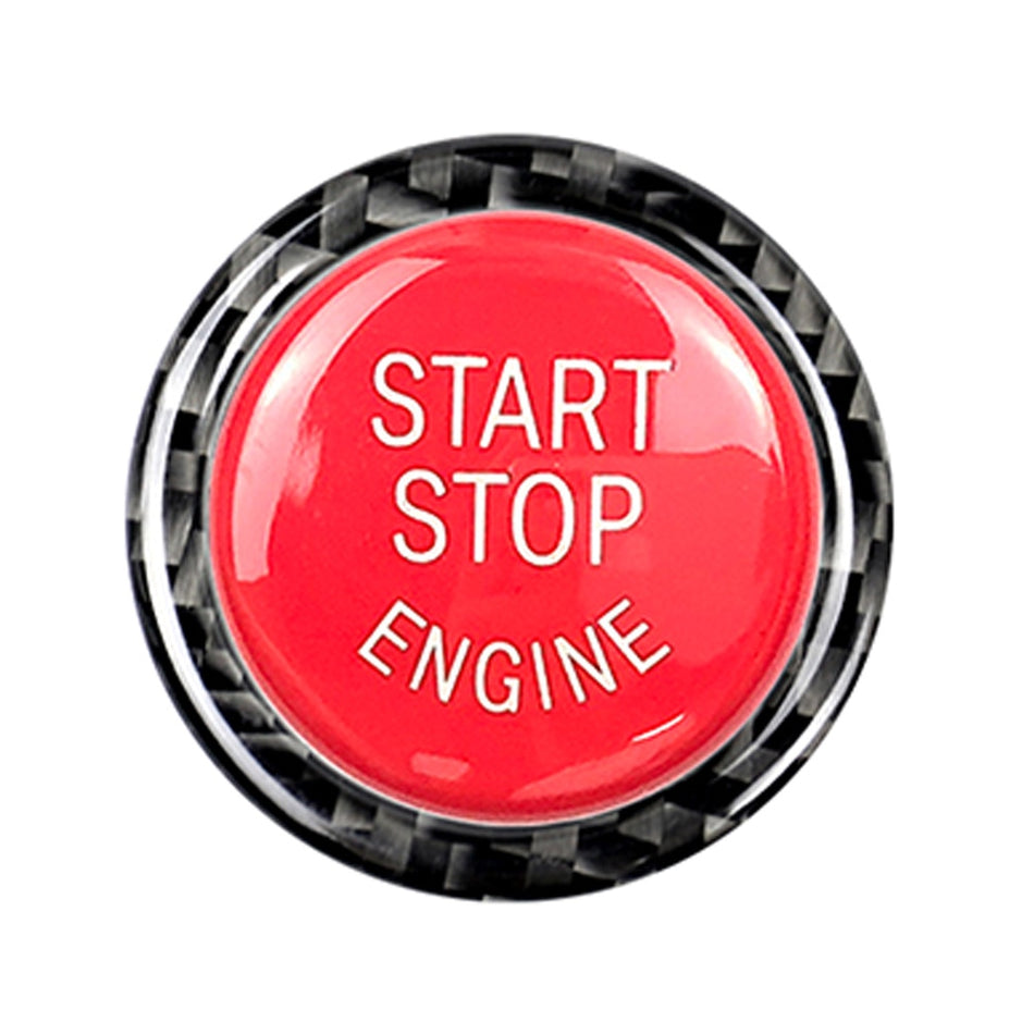 Engine Start Stop Button Replace Cover Trim Sticker for BMW E90 E92 E93 320i Sticker Cover Trim Car Interior Styling Accessories