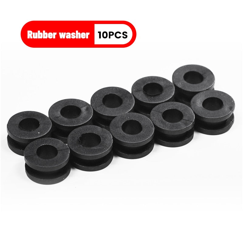 10Pcs Motorcycle Side Cover Rubber Grommets Gasket Fairings For Yamaha For Honda For Suzuki CBR GSXR Ninja ZX YZF For Kawasaki