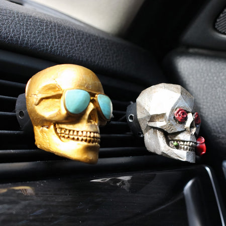 Skull Air Freshener Duo